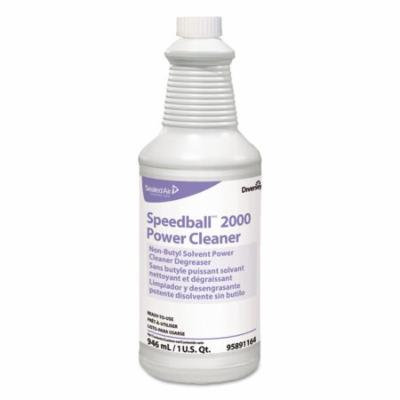 Diversey Speedball 2000 Heavy-Duty Cleaner, Citrus, Liquid, 1qt. Spray Bottle, 12/CT