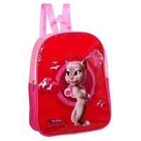 Talking Tom Angela Cat School Nursery Backpack/Rucksack Bag - Red