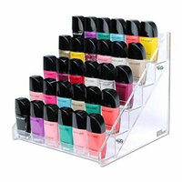 Ikee Design® Acrylic Nail Polish Rack Display 5 Tiered Table Organizer