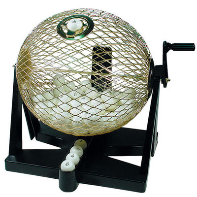 Deluxe Bingo Cage - 8-inch