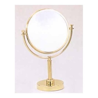 Allied Brass DM-4/2X-VB 8-Inch Table Mirror with 2x Magnification, 15-Inch, Venetian Bronze