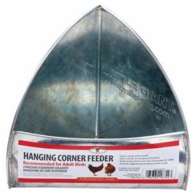 Little Giant Farm & Ag 167543 Galvanized Hanging Corner Poultry Feeder