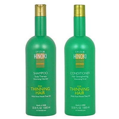 Hayashi System Hinoki Shampoo & Conditioner 33.8oz Duo Set by Hayashi