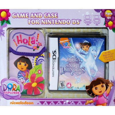 Dora Saves the Snow Princess with Case (DS & DSi)