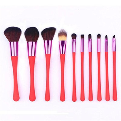 Makeup Brush Set,Putars 10PCS Professional Women Sexy Soft Material Cosmetic Makeup Brush Set For Perfect Application,For Eyebrow Eyeliner, Blush, Foundation, Contour and Blending Blue