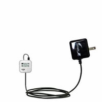 Gomadic Intelligent Compact AC Home Wall Charger suitable for the Golf Buddy Voice GPS Rangefinder - High output power with a convenient, foldable plu