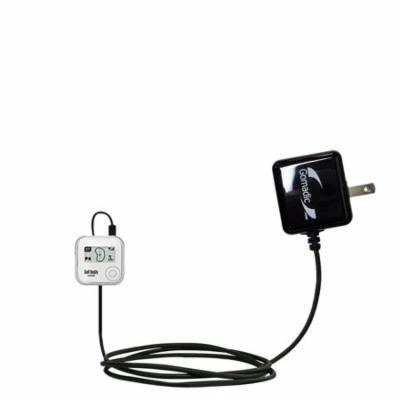 Gomadic Intelligent Compact AC Home Wall Charger suitable for the Golf Buddy Voice GPS Rangefinder - High output power with a convenient, foldable plu
