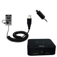 Gomadic High Capacity Rechargeable External Battery Pack suitable for the Marantz PMD620 MKII (DA620PMD) - Portable Charger with TipExchange Technolog