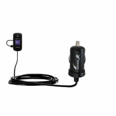 Gomadic Intelligent Compact Car / Auto DC Charger suitable for the Samsung Contour - 2A / 10W power at half the size. Uses Gomadic TipExchange Technol