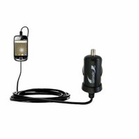 Gomadic Intelligent Compact Car / Auto DC Charger suitable for the Samsung Fit - 2A / 10W power at half the size. Uses Gomadic TipExchange Technology