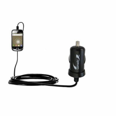 Gomadic Intelligent Compact Car / Auto DC Charger suitable for the Samsung Fit - 2A / 10W power at half the size. Uses Gomadic TipExchange Technology