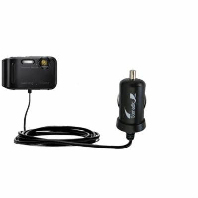 Gomadic Intelligent Compact Car / Auto DC Charger suitable for the Sony DSC-TF1 - 2A / 10W power at half the size. Uses Gomadic TipExchange Technolog