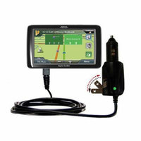Intelligent Dual Purpose DC Vehicle and AC Home Wall Charger suitable for the Magellan Roadmate 9055 - Two critical functions, one unique charger - Us