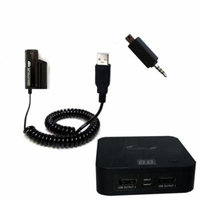 Gomadic High Capacity Rechargeable External Battery Pack suitable for the Contour HD / GPS / Plus / 2 / ROAM2 - Portable Charger with TipExchange Tech