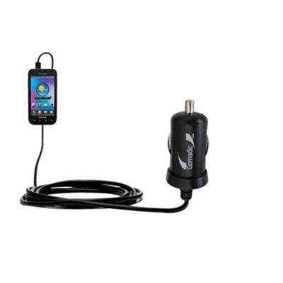 Gomadic Intelligent Compact Car / Auto DC Charger suitable for the Samsung Mesmerize - 2A / 10W power at half the size. Uses Gomadic TipExchange Techn