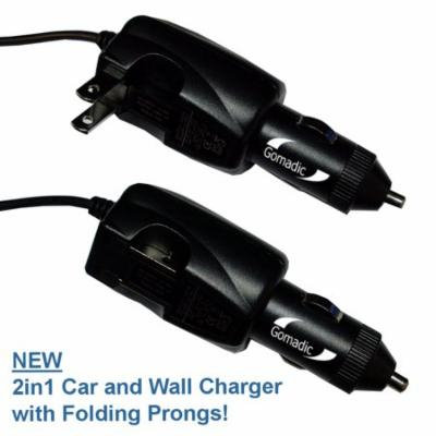 Intelligent Dual Purpose DC Vehicle and AC Home Wall Charger suitable for the Magellan Roadmate 5230 / 5220 T LM - Two critical functions, one unique
