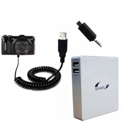 Gomadic High Capacity Rechargeable External Battery Pack suitable for the Fujifilm Finepix F550EXR 660 665 750 770 775 800 850 900 - Portable Charger