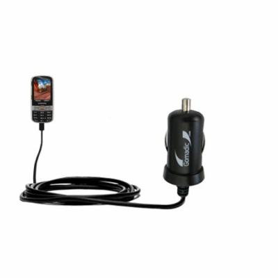 Gomadic Intelligent Compact Car / Auto DC Charger suitable for the Samsung Montage - 2A / 10W power at half the size. Uses Gomadic TipExchange Technol