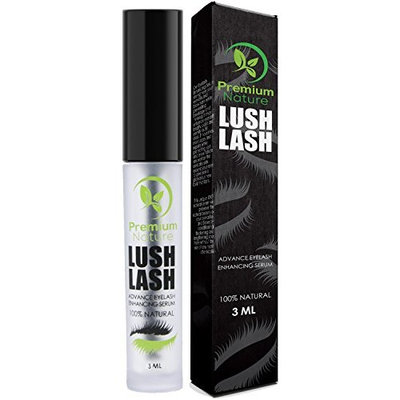 Eyelash Growth Serum Eyebrows Enhancer - Natural Eye Lash Brow Boost Enhancing Advanced Serum Full Eyebrow Lush Conditioner Booster Regrowth Treatment to Grow Fuller Thicker Longer Eyelashes