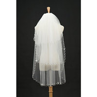 Exquisite Selebrity 3t 3tier Bridal Wedding Veil with Comb