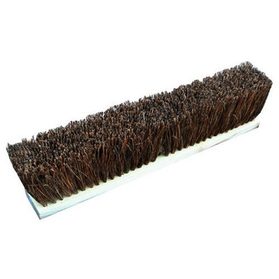 Zephyr 39236 Palmyra Fiber Garage Wood Block Push Broom, 36