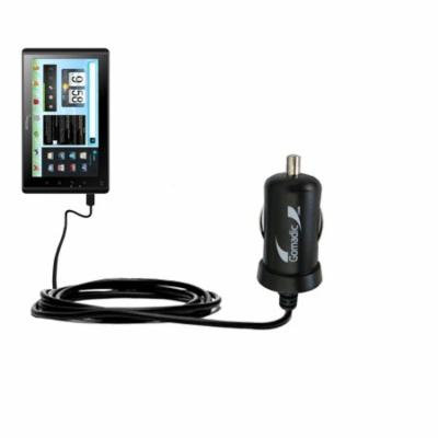 Gomadic Intelligent Compact Car / Auto DC Charger suitable for the VisualLand Connect 7 - 2A / 10W power at half the size. Uses Gomadic TipExchange Te