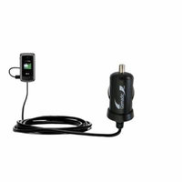 Gomadic Intelligent Compact Car / Auto DC Charger suitable for the LG VX5500 - 2A / 10W power at half the size. Uses Gomadic TipExchange Technology