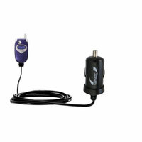Gomadic Intelligent Compact Car / Auto DC Charger suitable for the Motorola V330 - 2A / 10W power at half the size. Uses Gomadic TipExchange Technolog