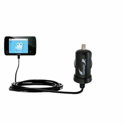 Gomadic Intelligent Compact Car / Auto DC Charger suitable for the Philips GoGear SA6046/37 - 2A / 10W power at half the size. Uses Gomadic TipExchang