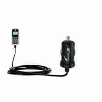Gomadic Intelligent Compact Car / Auto DC Charger suitable for the Motorola C118 - 2A / 10W power at half the size. Uses Gomadic TipExchange Technolog