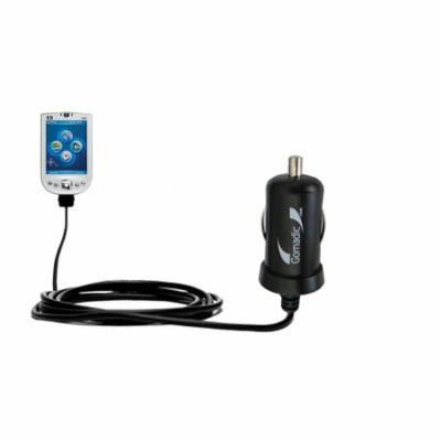 Gomadic Intelligent Compact Car / Auto DC Charger suitable for the HP iPAQ rx3100 rx3110 Series - 2A / 10W power at half the size. Uses Gomadic TipExc