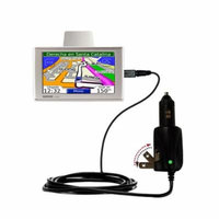 Intelligent Dual Purpose DC Vehicle and AC Home Wall Charger suitable for the Garmin Nuvi 660 - Two critical functions, one unique charger - Uses Goma