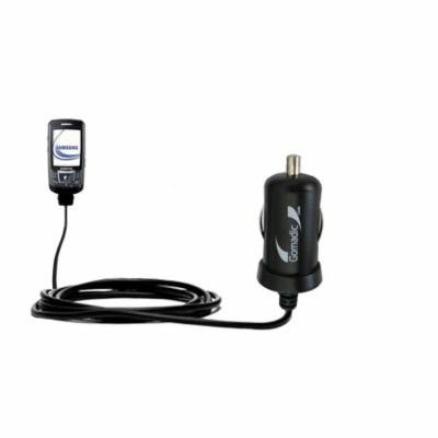 Gomadic Intelligent Compact Car / Auto DC Charger suitable for the Samsung SGH-D900 - 2A / 10W power at half the size. Uses Gomadic TipExchange Techno