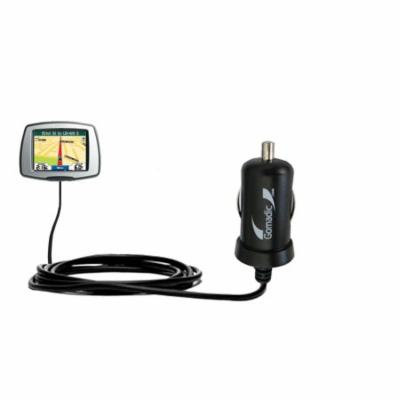 Gomadic Intelligent Compact Car / Auto DC Charger suitable for the Garmin StreetPilot C330 - 2A / 10W power at half the size. Uses Gomadic TipExchange