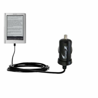 Gomadic Intelligent Compact Car / Auto DC Charger suitable for the Sony PRS350 Reader Pocket Edition - 2A / 10W power at half the size. Uses Gomadic