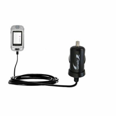 Gomadic Intelligent Compact Car / Auto DC Charger suitable for the T-Mobile Sidekick - 2A / 10W power at half the size. Uses Gomadic TipExchange Techn