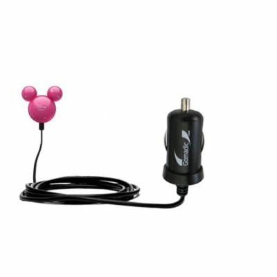 Gomadic Intelligent Compact Car / Auto DC Charger suitable for the iRiver Mplayer - 2A / 10W power at half the size. Uses Gomadic TipExchange Technolo