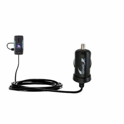 Gomadic Intelligent Compact Car / Auto DC Charger suitable for the Sanyo Katana Eclipse X - 2A / 10W power at half the size. Uses Gomadic TipExchange
