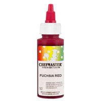 Chefmaster by US Cake Supply 2.3-Ounce Fuchsia Liqua-Gel Cake Food Coloring