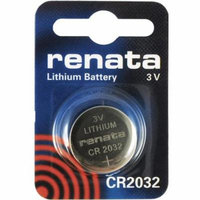 Renata CR2032 3V Lithium Coin Battery on Mini Blister Pack - 10 Pack + Free Shipping