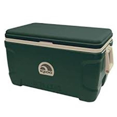 John Deere TS6006001KH52Q 52 qt Lit Cooler with Green & Yellow
