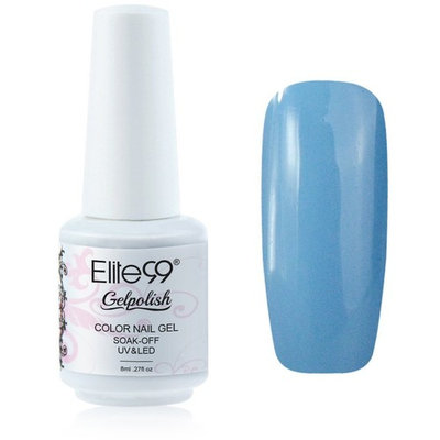 Elite99 Gelpolish Soak-off Gel Nail Polish UV LED Nail Art Skyblue 8ml 1413