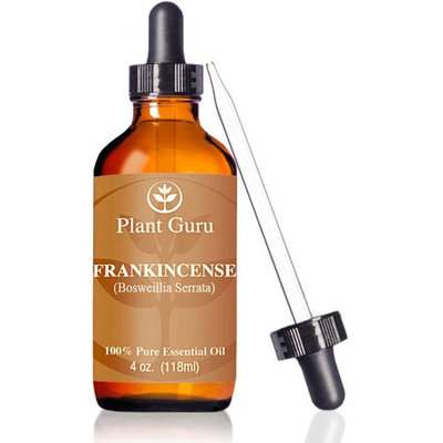 Frankincense Essential Oil 4 oz. 100% Pure Undiluted Therapeutic Grade Extract of Boswellia Serrata, Great For Aromatherapy Diffuser, Supports Joint Health and More.
