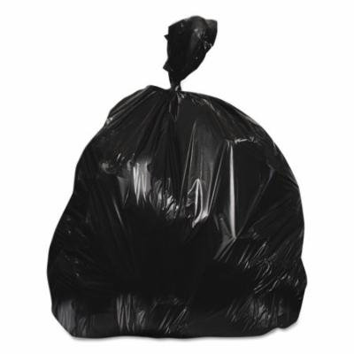 Heritage 20-30 Gallon High-Density Coreless Roll Can Liners, Black, 500 count