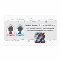 Gender Reveal Boy - Baby Shower Game Scratch Off Cards - 22 Count