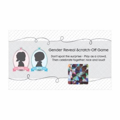Gender Reveal Boy - Baby Shower Game Scratch Off Cards - 22 Count