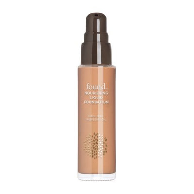 Hatchbeauty Products FOUND NOURISHING Liquid Foundation with Raspberry Oil, 150 Golden Medium, 1 fl oz