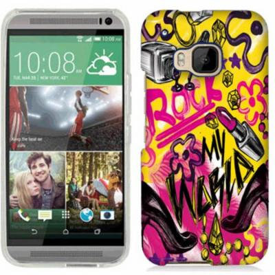 Mundaze Rock And Makeup Phone Case Cover for HTC One M9
