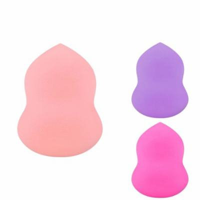 Zodaca Women's Makeup Sponges Face Foundation Bottle Shape (Light Pink+Purple+Rose Red)