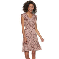 Juniors' American Rag Ruffled Floral Dress